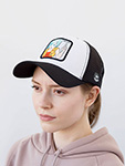 Бейсболка CAPSLAB арт. CL/DBZ/1/BUL3 Dragon Ball Bulma (белый / черный)